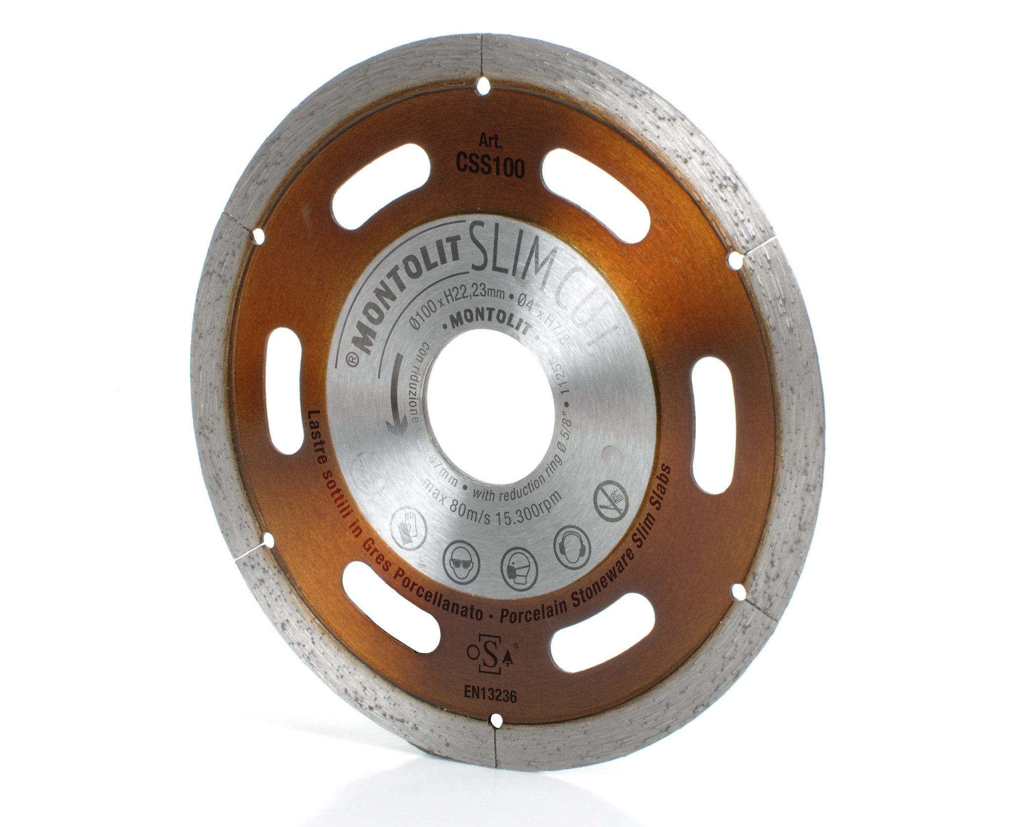 Celoobvodové diamantové kotouče